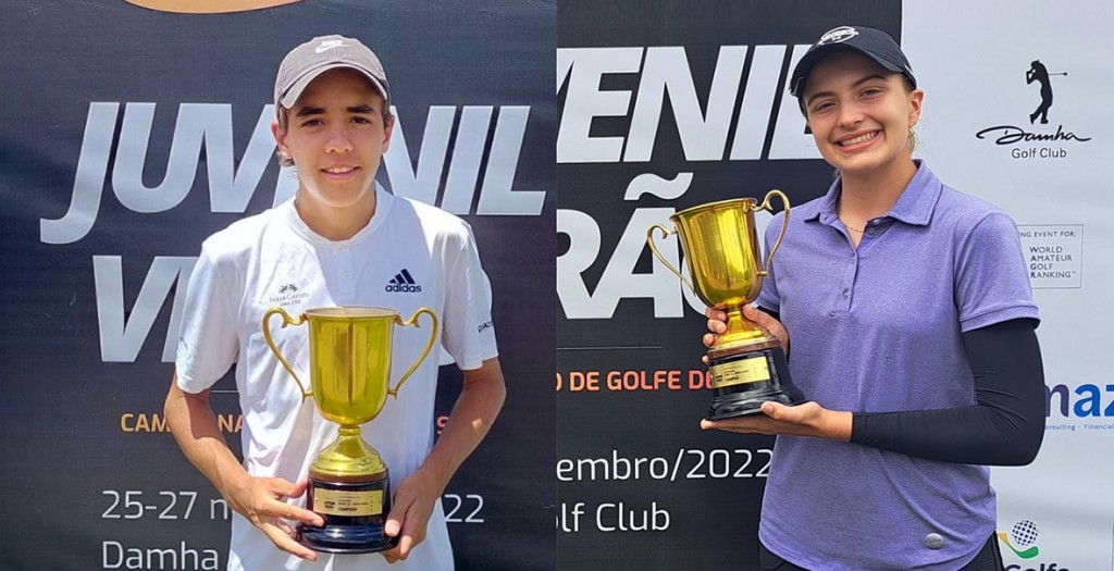 Pedro Miyata e Maria Eduarda Souza vencem o Campeonato Juvenil de São Paulo